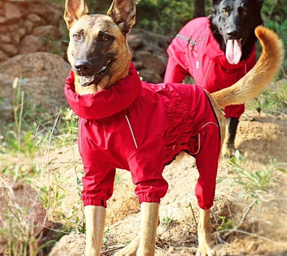 Dog Outdoor Waterproof Reflective Raincoat Medium Large Dogs - Best Buddy Store