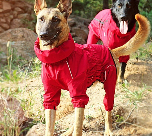 Dog Outdoor Waterproof Reflective Raincoat Medium Large Dogs - Best Buddy Store