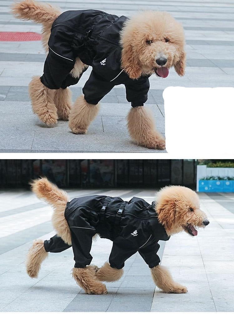 Dog Outdoor Waterproof Reflective Raincoat Medium Large Dogs - Best Buddy Store
