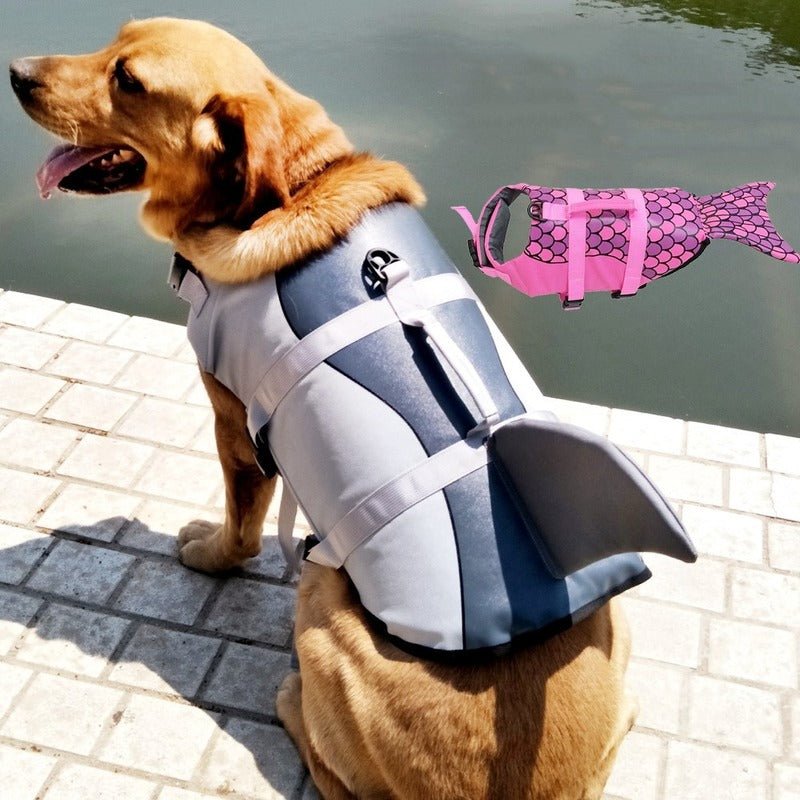 Dog Shark Life Jacket Swimsuit Vest - Best Buddy Store