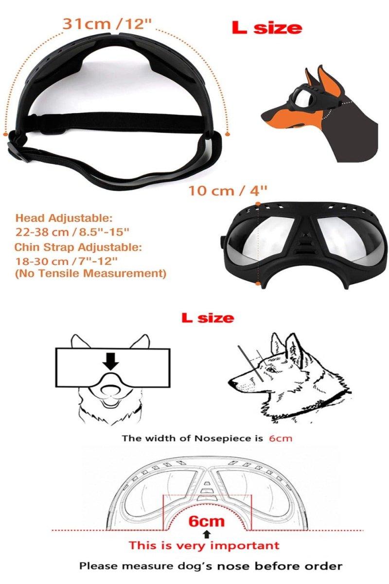Dog Sunglasses Goggles Large & Small Breed - Best Buddy Store