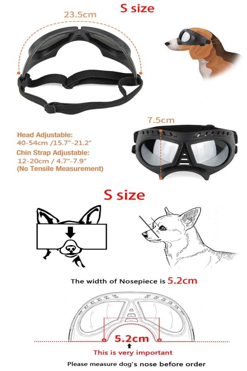 Dog Sunglasses Goggles Large & Small Breed - Best Buddy Store