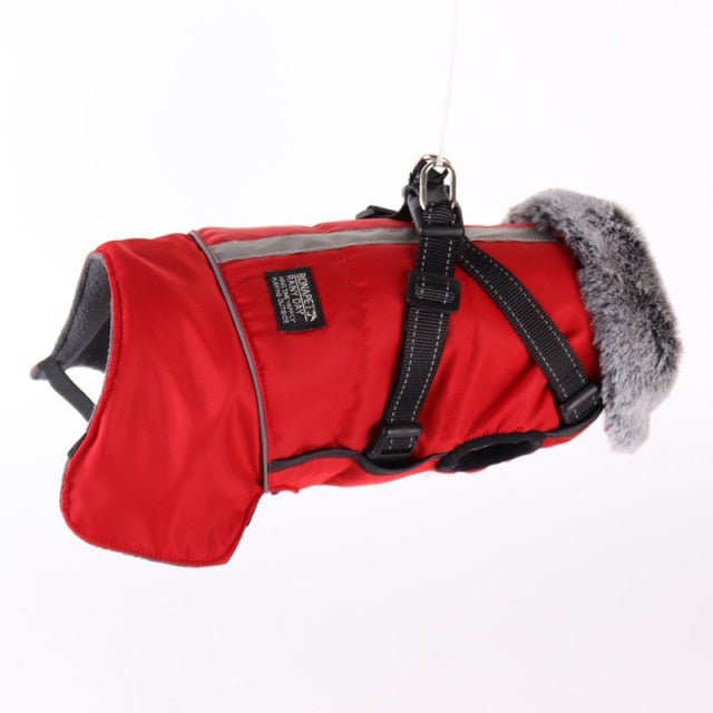 Dog Waterproof Coat Winter Jacket With Harness - Best Buddy Store