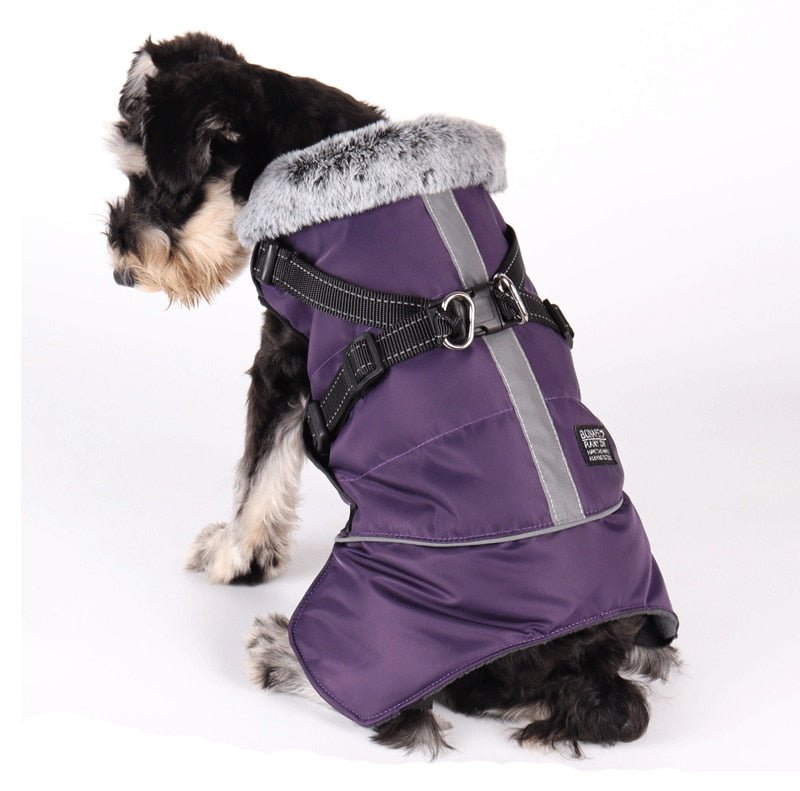 Dog Waterproof Coat Winter Jacket With Harness - Best Buddy Store