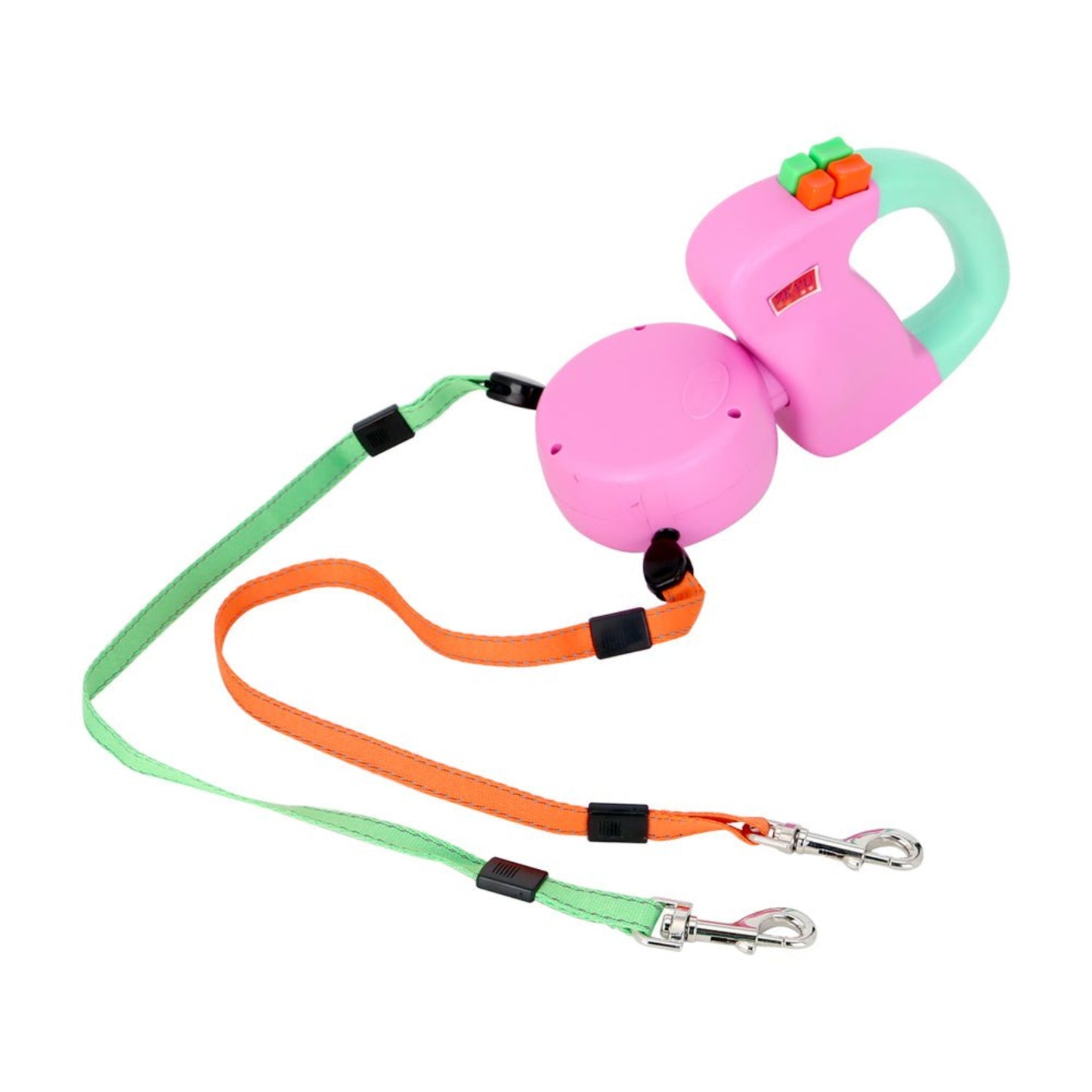 Dual Retractable Double Head Dog Leash No Tangle - Best Buddy Store