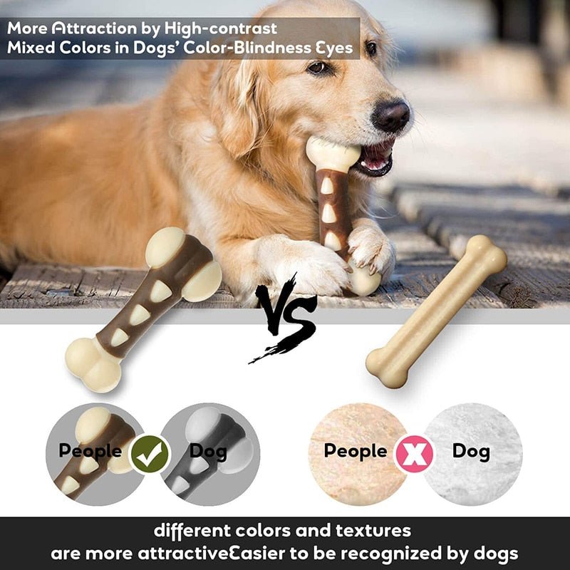 Eco - friendly Durable Dog Bone For Aggressive Chewers - Beef Flavored - Best Buddy Store