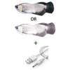 Electric Cat Toy 3D Fish USB Charging Simulation Fish Interactive Cat Toys - Best Buddy Store