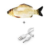 Electric Cat Toy 3D Fish USB Charging Simulation Fish Interactive Cat Toys - Best Buddy Store
