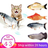 Electric Cat Toy 3D Fish USB Charging Simulation Fish Interactive Cat Toys - Best Buddy Store