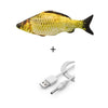 Electric Cat Toy 3D Fish USB Charging Simulation Fish Interactive Cat Toys - Best Buddy Store
