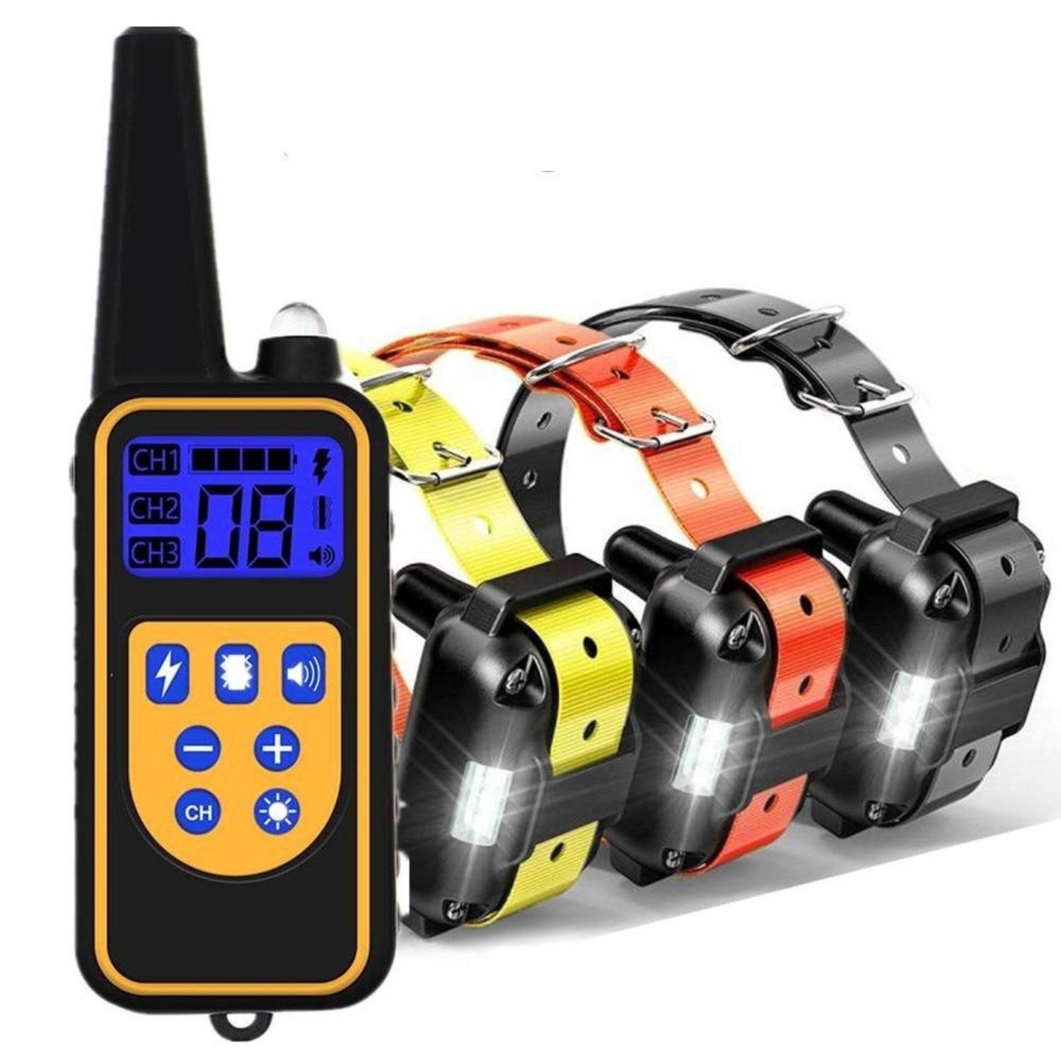 Waterproof Dog Training Collar with Remote – Rechargeable LCD Collar for Small Medium Large Dogs - Best Buddy Store