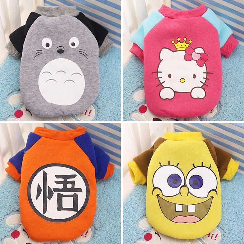 Fashion Cat Costume Vest Hoodie Sweatshirt Outfit - Best Buddy Store