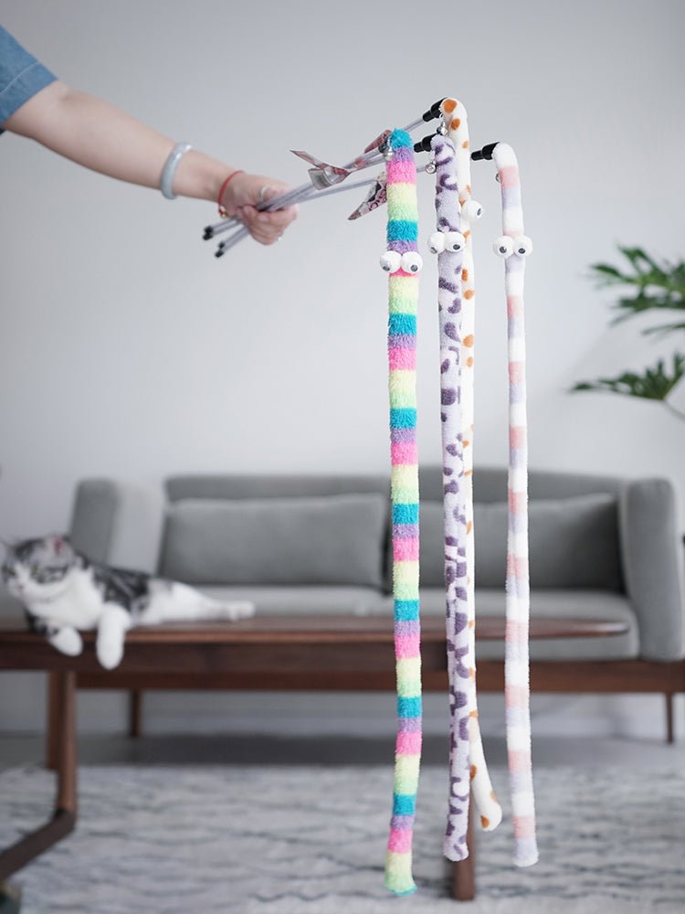 Feather Cat Teaser Interactive Toy - Colorful - Best Buddy Store