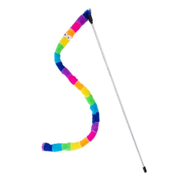 Feather Cat Teaser Interactive Toy - Colorful - Best Buddy Store