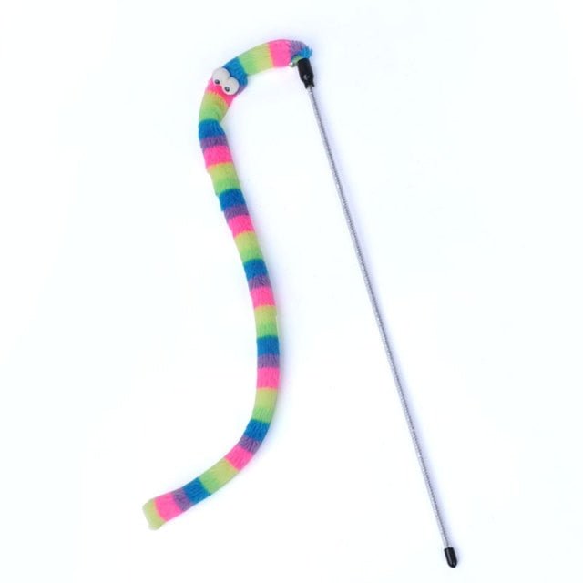Feather Cat Teaser Interactive Toy - Colorful - Best Buddy Store