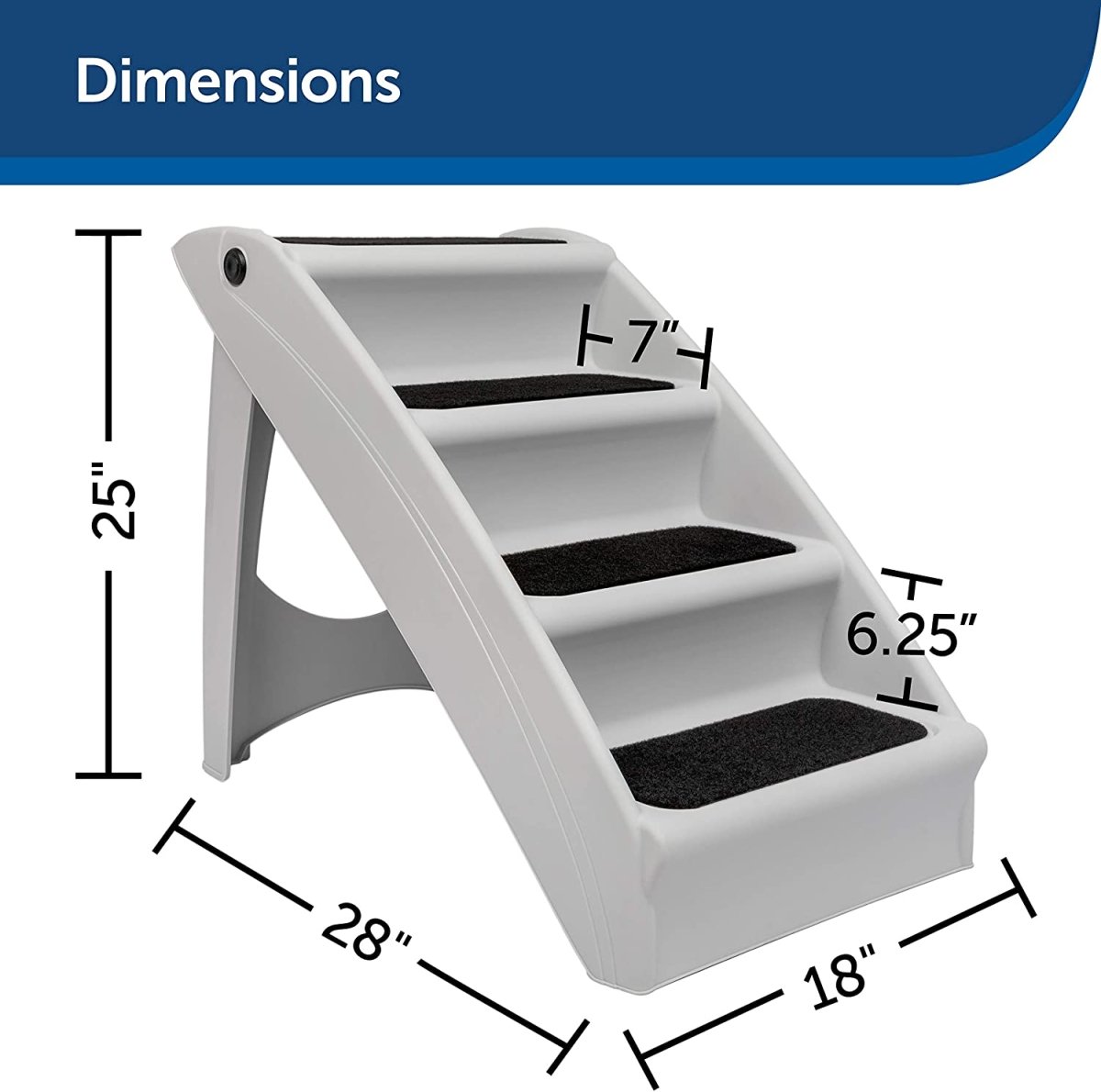 Folding Pet Steps - Pet Stairs for Indoor/Outdoor - Best Buddy Store