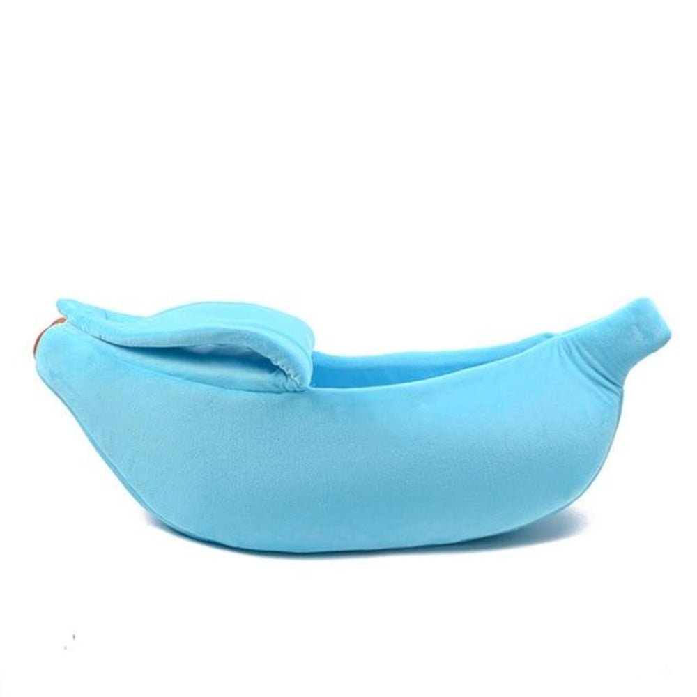 Funny Cute Cozy Banana Cat Bed House Warm Durable Portable Pet Basket - Best Buddy Store