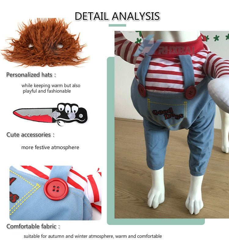 Funny Dog Cat Halloween Costume - Best Buddy Store