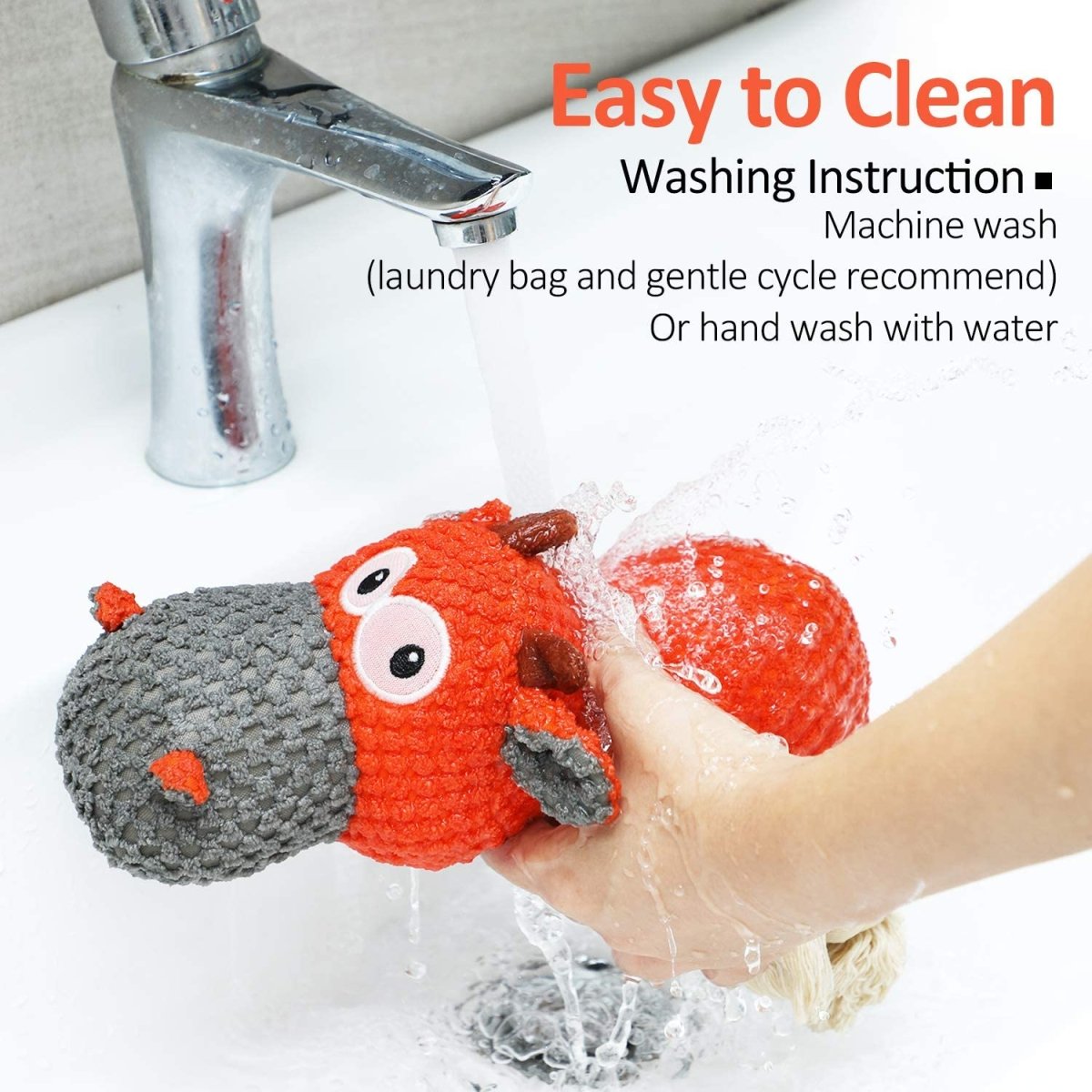 Indestructible Dog Squeaky Plush Toy for Large Aggressive Chewers - Best Buddy Store