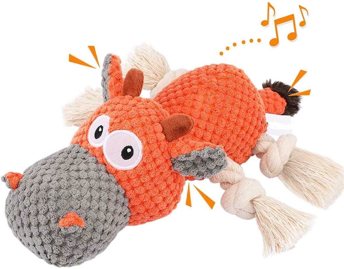 Indestructible Dog Squeaky Plush Toy for Large Aggressive Chewers - Best Buddy Store