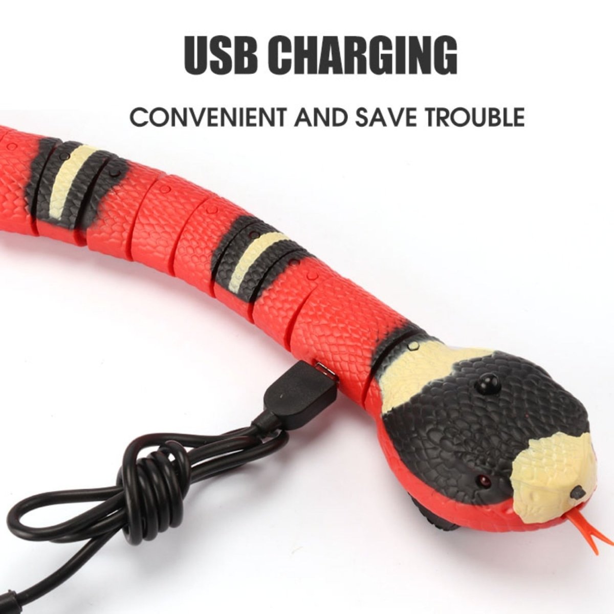 Interactive Cat Electric Snake Toy - Best Buddy Store
