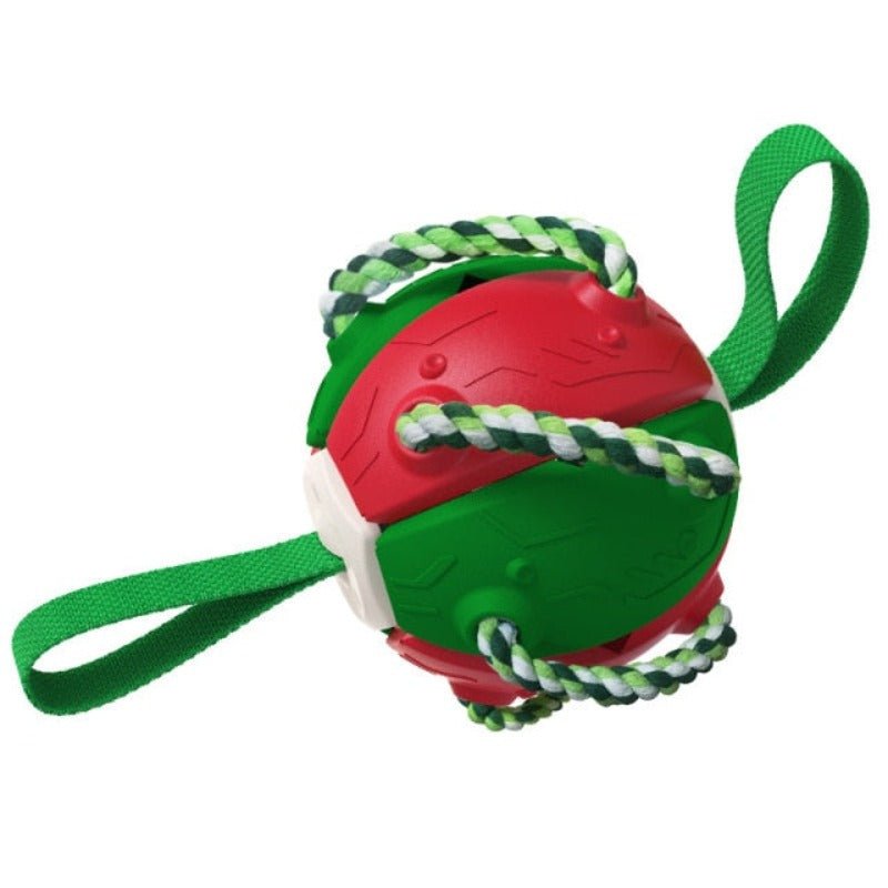 Interactive Dog Soccer Ball Toy with Durable Grab Tabs - Best Buddy Store