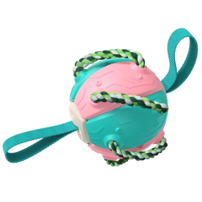 Interactive Dog Soccer Ball Toy with Durable Grab Tabs - Best Buddy Store