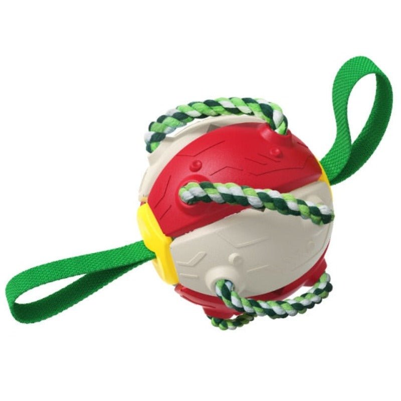 Interactive Dog Soccer Ball Toy with Durable Grab Tabs - Best Buddy Store