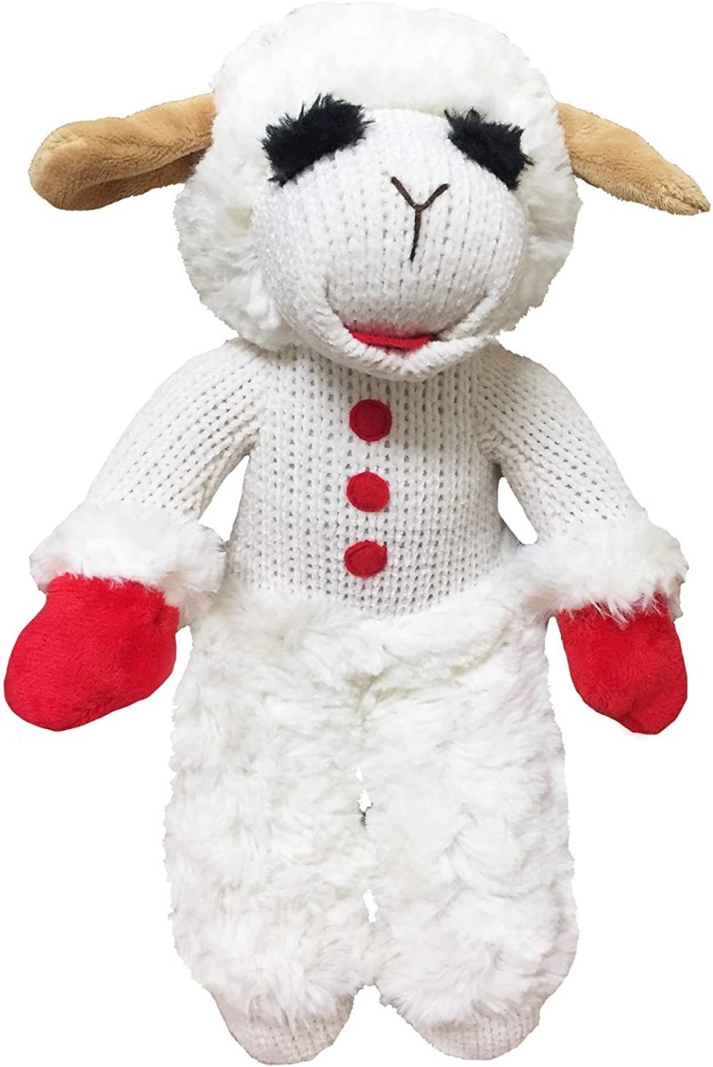 Lambchop Plush Dog Toy with Squeaker - Best Buddy Store