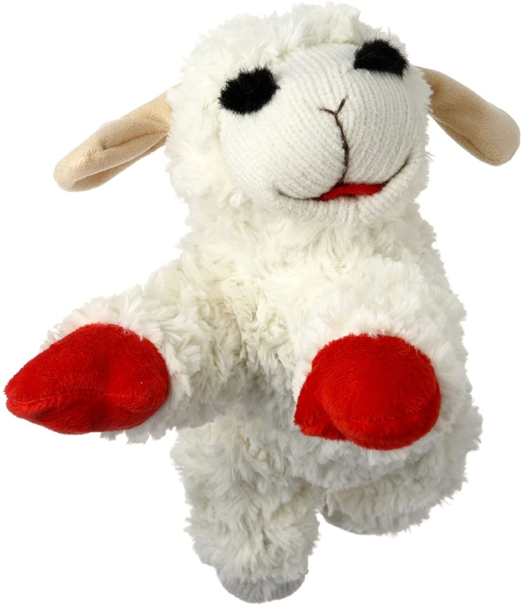 Lambchop Plush Dog Toy with Squeaker - Best Buddy Store
