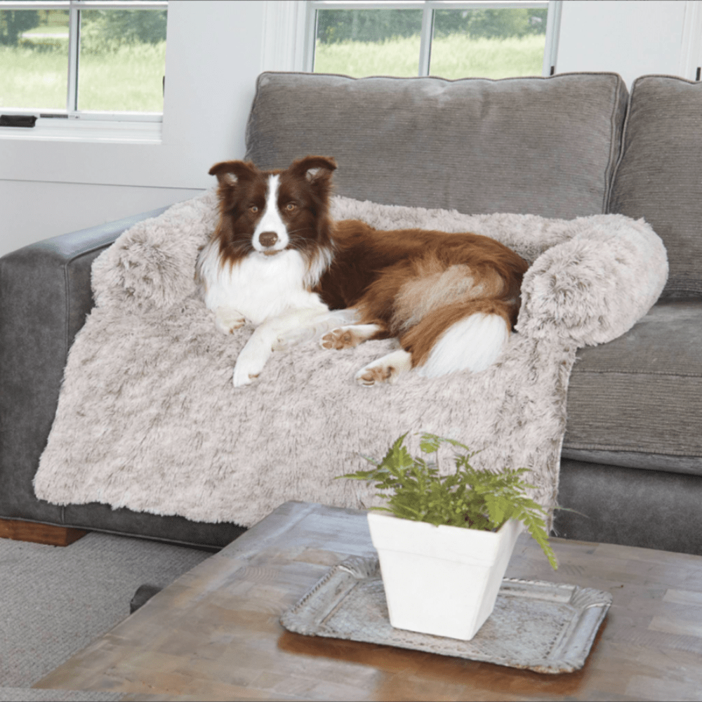 Large Dog Bed Cover Protector Warm Calming Plush - Best Buddy Store