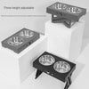 Lift Pet Bowls Dog Food Feeder Stainless Steel Drinking Dish Feeder Puppy Feeding - Best Buddy Store