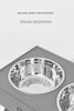 Lift Pet Bowls Dog Food Feeder Stainless Steel Drinking Dish Feeder Puppy Feeding - Best Buddy Store