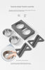 Lift Pet Bowls Dog Food Feeder Stainless Steel Drinking Dish Feeder Puppy Feeding - Best Buddy Store