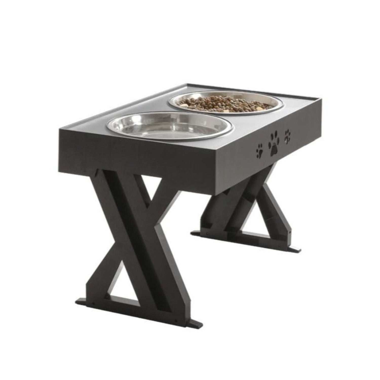 Lift Pet Bowls Dog Food Feeder Stainless Steel Drinking Dish Feeder Puppy Feeding - Best Buddy Store