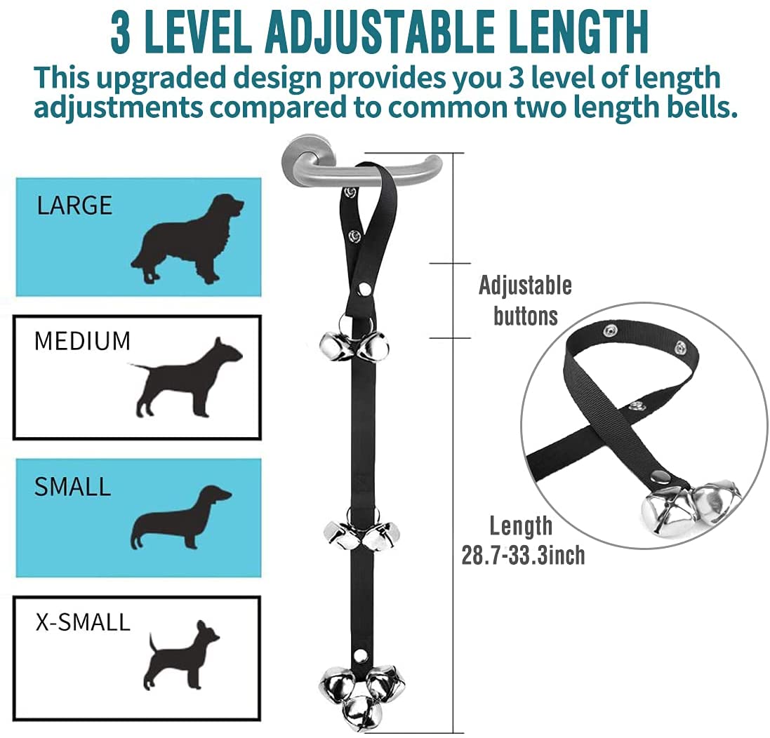 Pack of 2 Dog Training Door Bells Premium Quality - Best Buddy Store