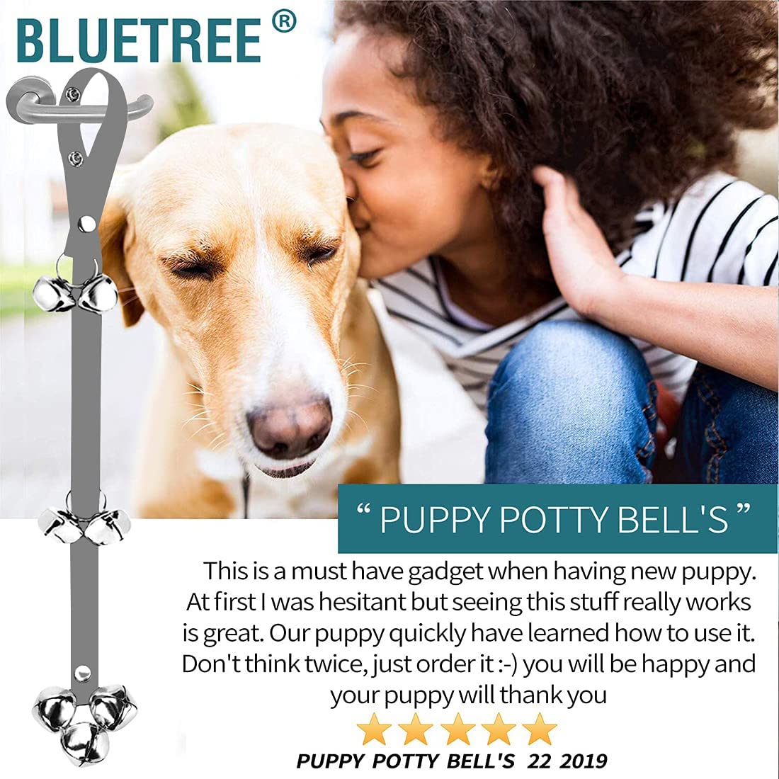 Pack of 2 Dog Training Door Bells Premium Quality - Best Buddy Store