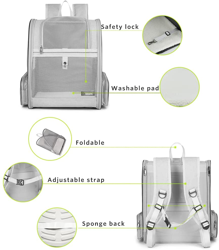 Pet Backpack Carrier for Small Cats Dogs - Best Buddy Store