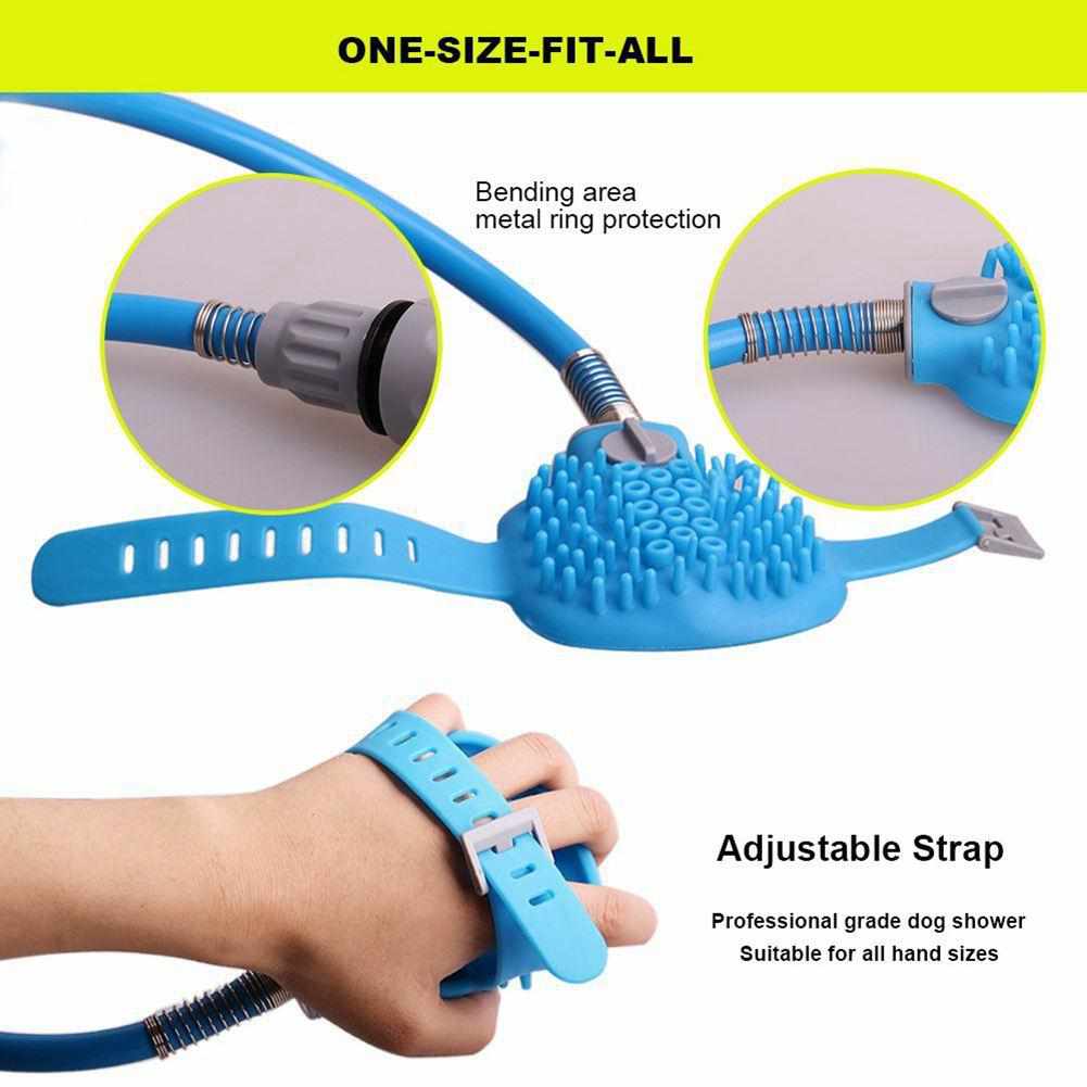 Pet Bathing Tool Comfortable Massager Shower Tool Bath Dog Brush - Best Buddy Store