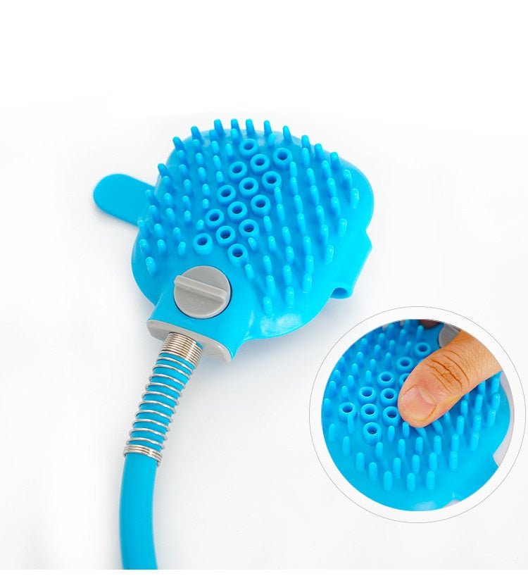 Pet Bathing Tool Comfortable Massager Shower Tool Bath Dog Brush - Best Buddy Store