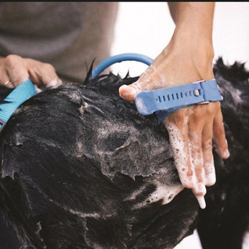 Pet Bathing Tool Comfortable Massager Shower Tool Bath Dog Brush - Best Buddy Store