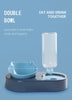 Pet Food Feeding Bowl Drinking Fountain Automatic Feeder Multifunction Bowl - Best Buddy Store