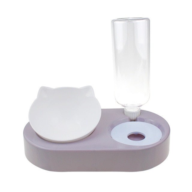 Pet Food Feeding Bowl Drinking Fountain Automatic Feeder Multifunction Bowl - Best Buddy Store