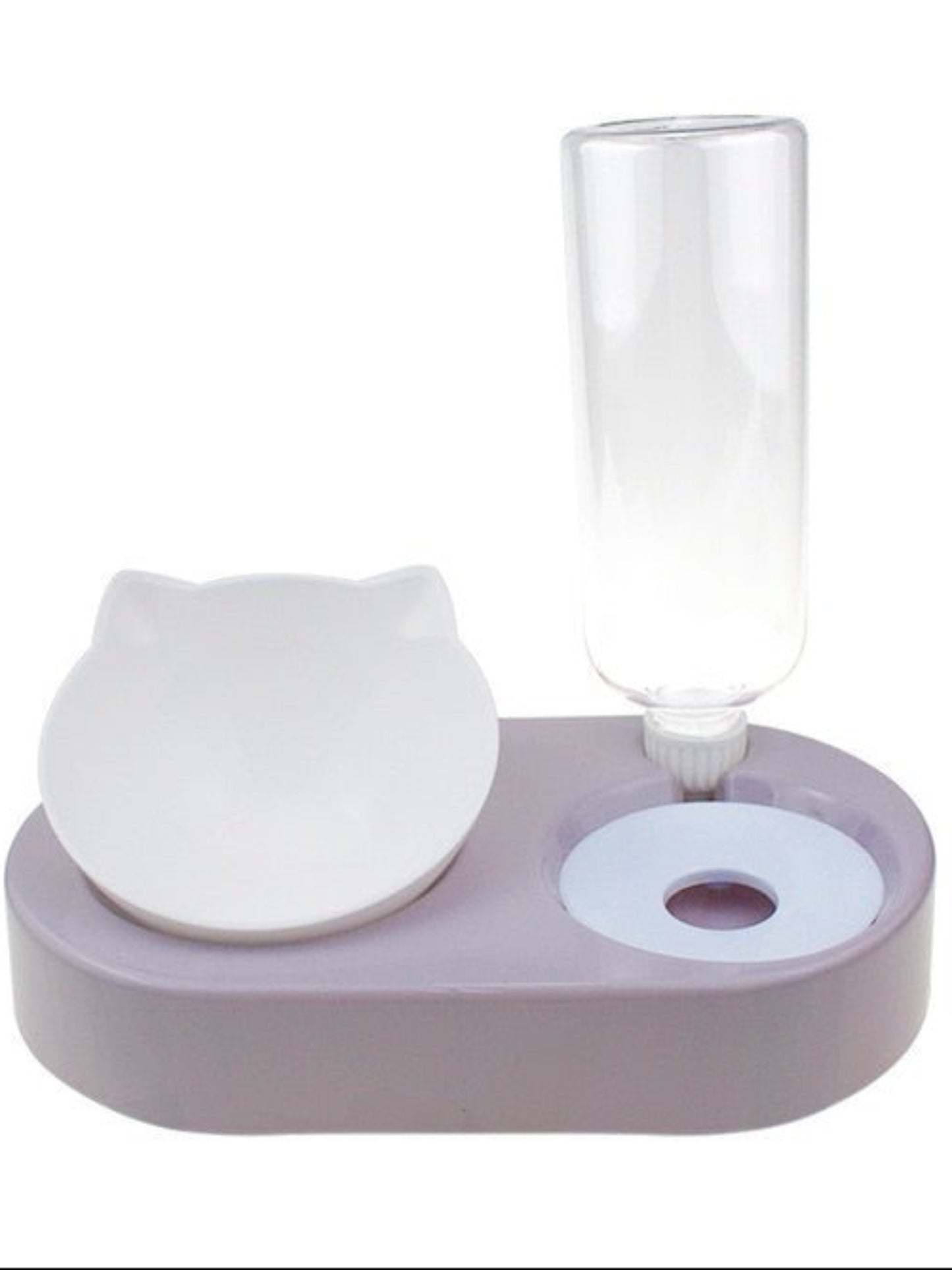 Pet Food Feeding Bowl Drinking Fountain Automatic Feeder Multifunction Bowl - Best Buddy Store
