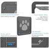 Pet Lockable Door For Freely House Entry - 17''x15'' - Best Buddy Store