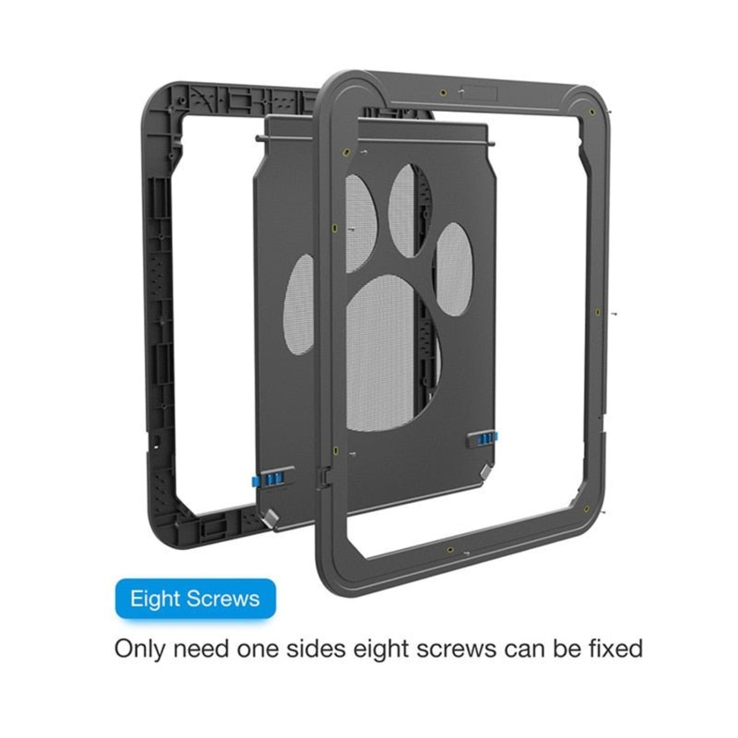 Pet Lockable Door For Freely House Entry - 17''x15'' - Best Buddy Store