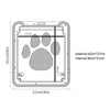 Pet Lockable Door For Freely House Entry - 17''x15'' - Best Buddy Store