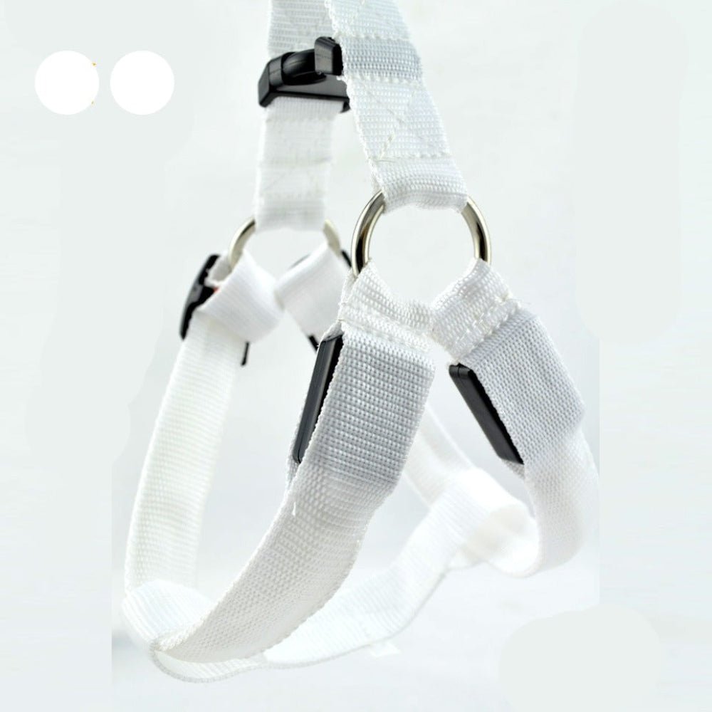 Pet Safety Harness Dog LED Flashing Light Harness - Best Buddy Store