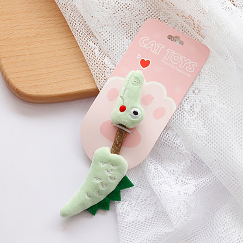 Plush Interactive Stuffed Cat Toy Molar Stick - Best Buddy Store