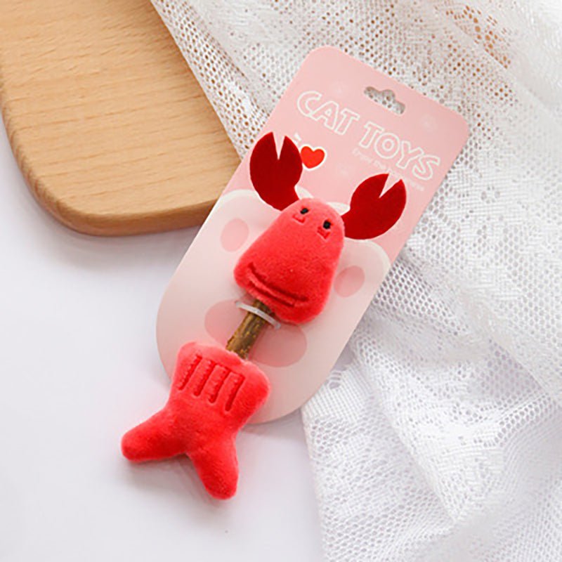 Plush Interactive Stuffed Cat Toy Molar Stick - Best Buddy Store